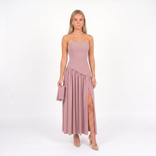 Pirhan Scarf Neck Maxi